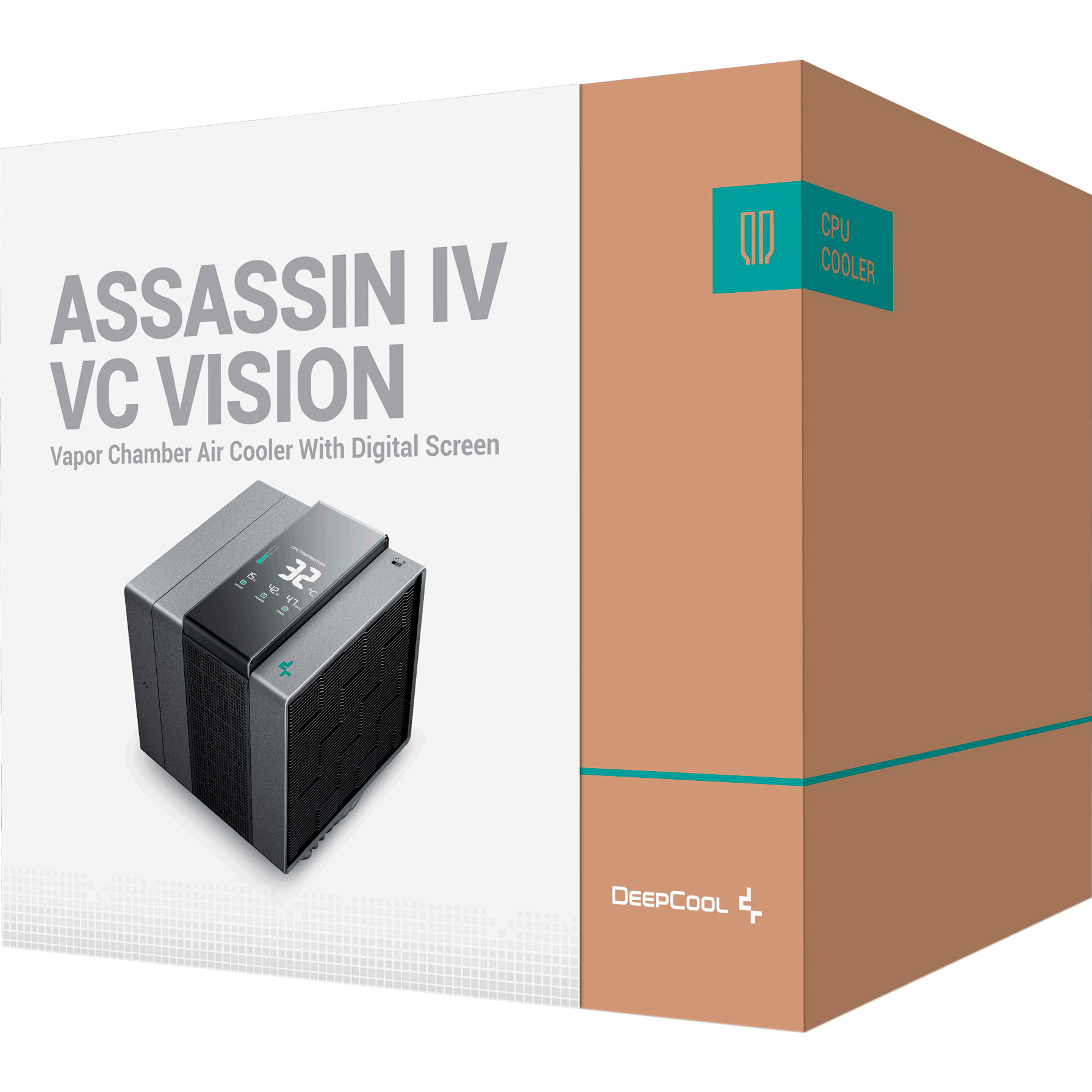 Кулер для процессора DEEPCOOL Assassin IV VC Vision (R-ASN4-BKNVMD-G)