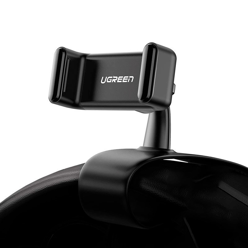 Автотримач для смартфона UGREEN LP189 Dashboard Snap Clip Phone Holder Black (60796)