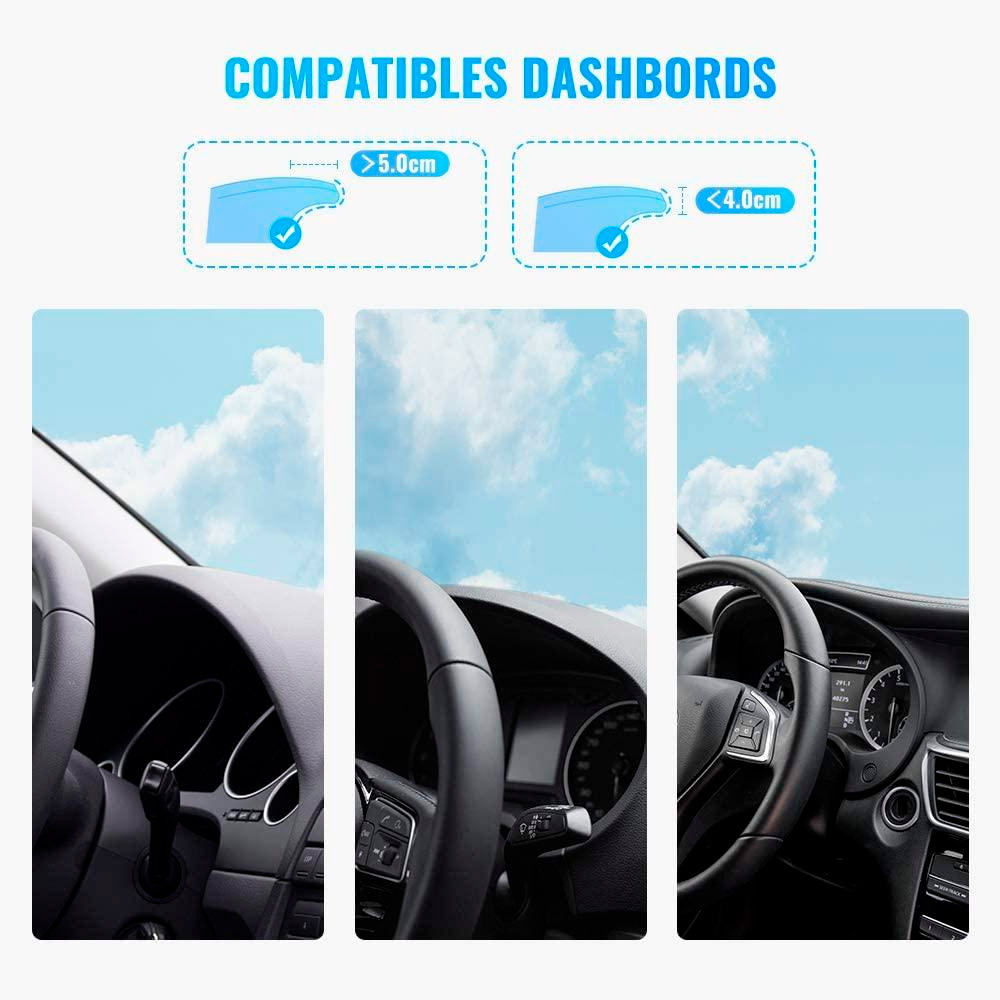 Автотримач для смартфона UGREEN LP189 Dashboard Snap Clip Phone Holder Black (60796)