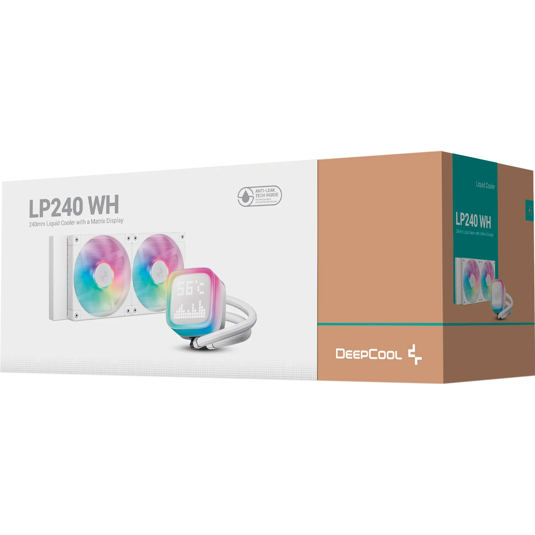 Система водяного охлаждения DEEPCOOL LP240 White (R-LP240-WHMSMC-G-1)