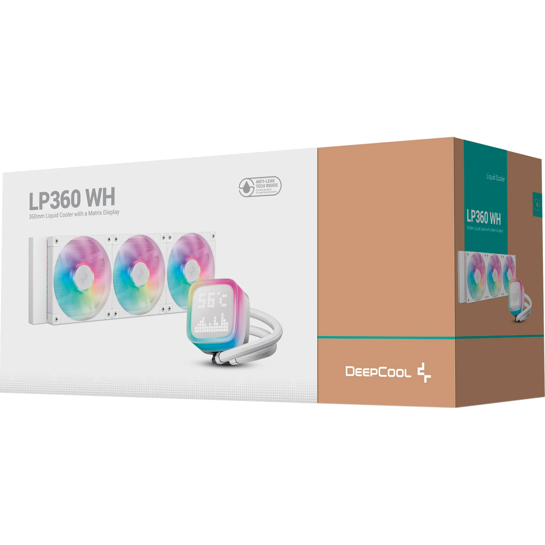 Система водяного охлаждения DEEPCOOL LP360 White (R-LP360-WHMSMC-G-1)