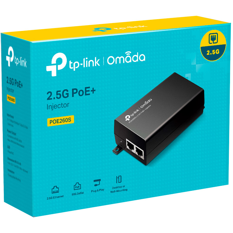PoE инжектор TP-LINK Omada POE260S