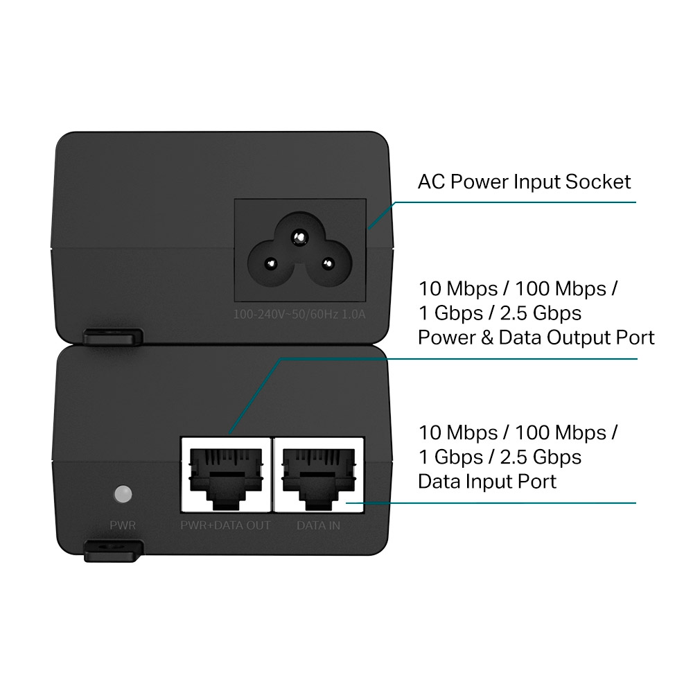 PoE инжектор TP-LINK Omada POE260S