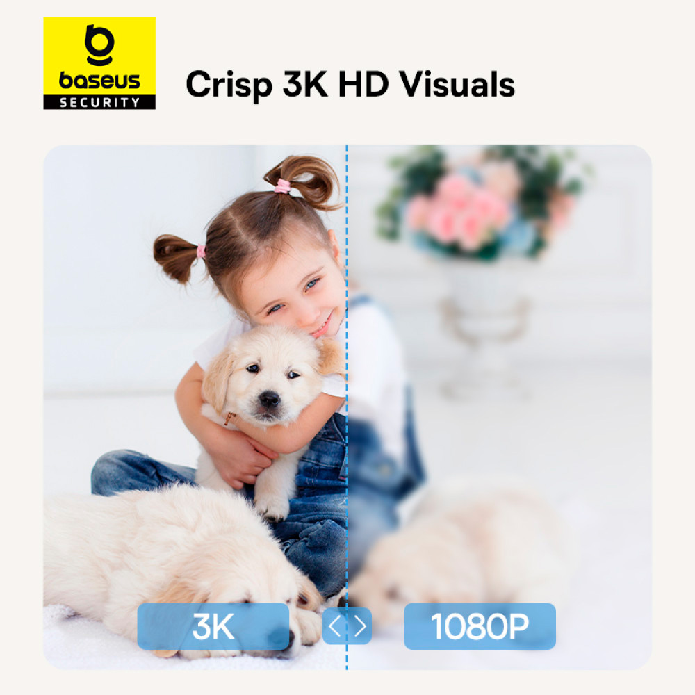 IP-камера BASEUS Security P1 Pro Indoor Camera 3K w/o adapter