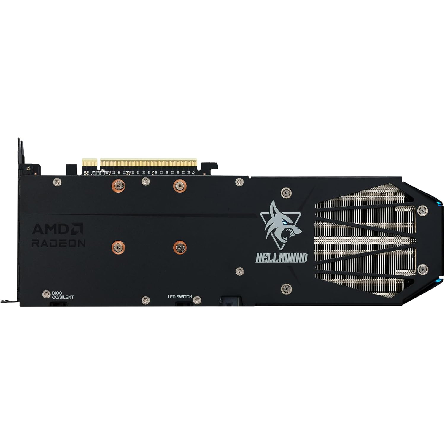 Відеокарта POWERCOLOR Hellhound Radeon RX 9060 XT 16GB GDDR6 (RX9060XT 16G-L/OC)
