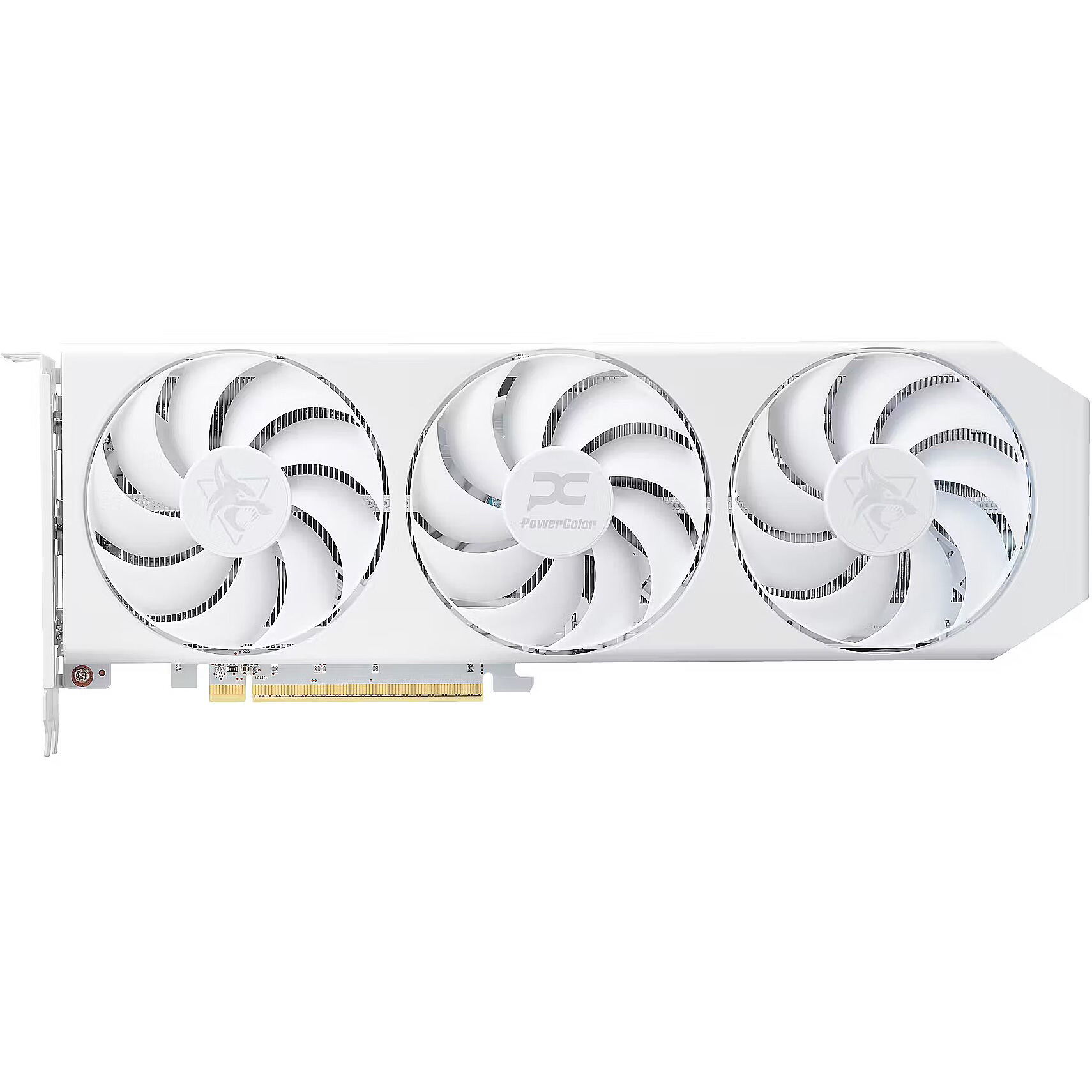 Видеокарта POWERCOLOR Hellhound Spectral White Radeon RX 9060 XT 16GB GDDR6 (RX9060XT 16G-L/OC/WHITE)
