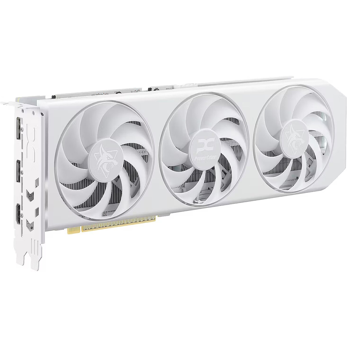 Видеокарта POWERCOLOR Hellhound Spectral White Radeon RX 9060 XT 16GB GDDR6 (RX9060XT 16G-L/OC/WHITE)