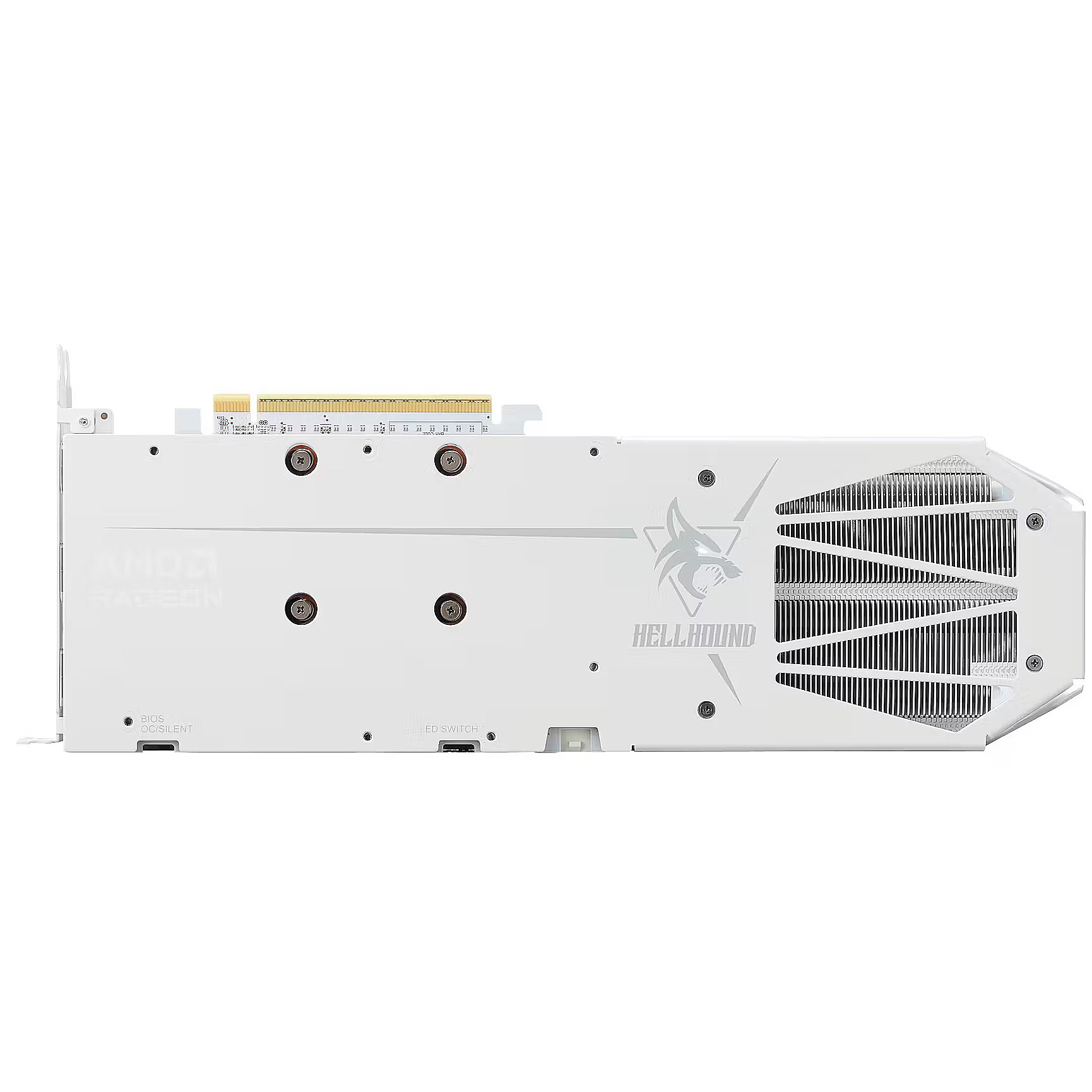 Видеокарта POWERCOLOR Hellhound Spectral White Radeon RX 9060 XT 16GB GDDR6 (RX9060XT 16G-L/OC/WHITE)