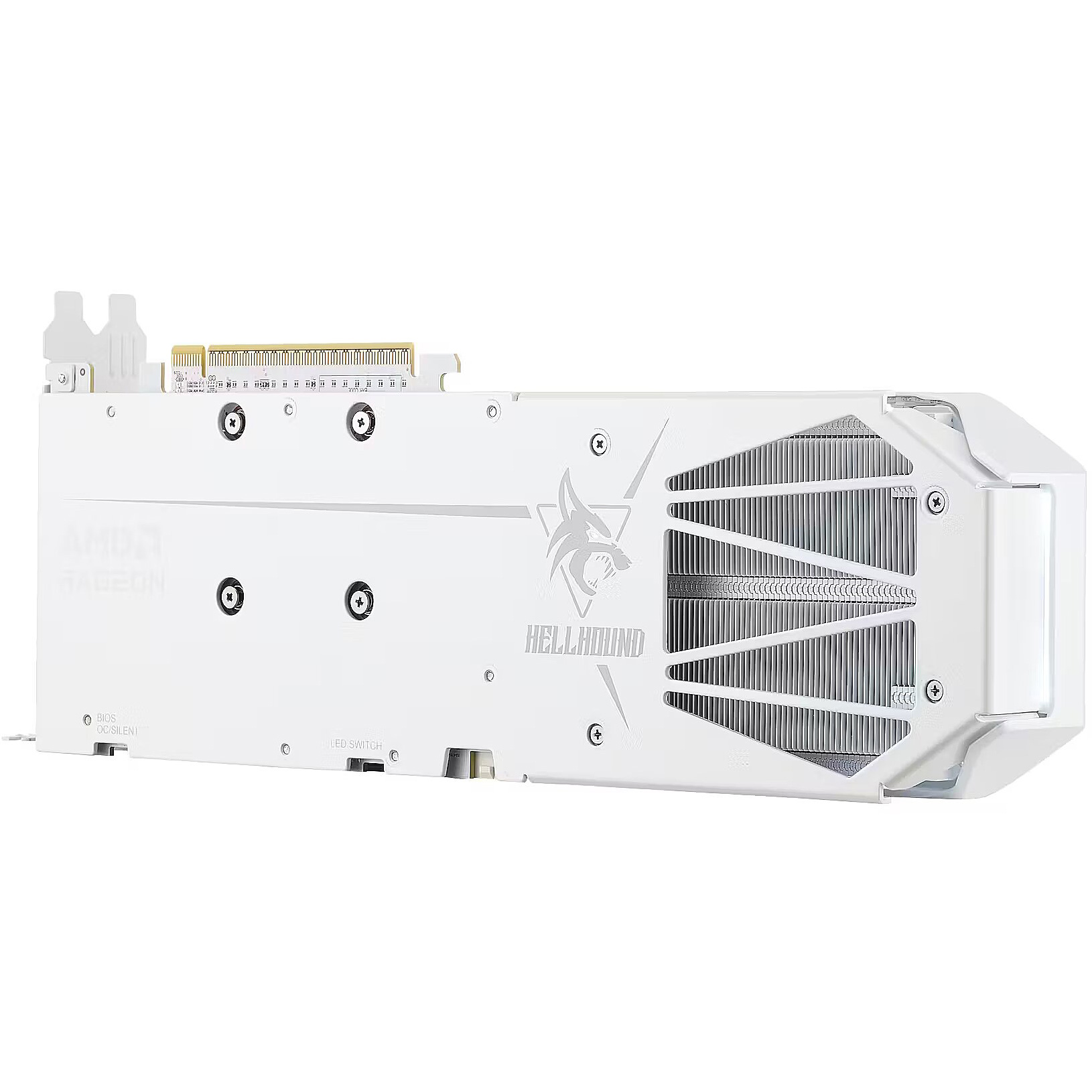 Видеокарта POWERCOLOR Hellhound Spectral White Radeon RX 9060 XT 16GB GDDR6 (RX9060XT 16G-L/OC/WHITE)