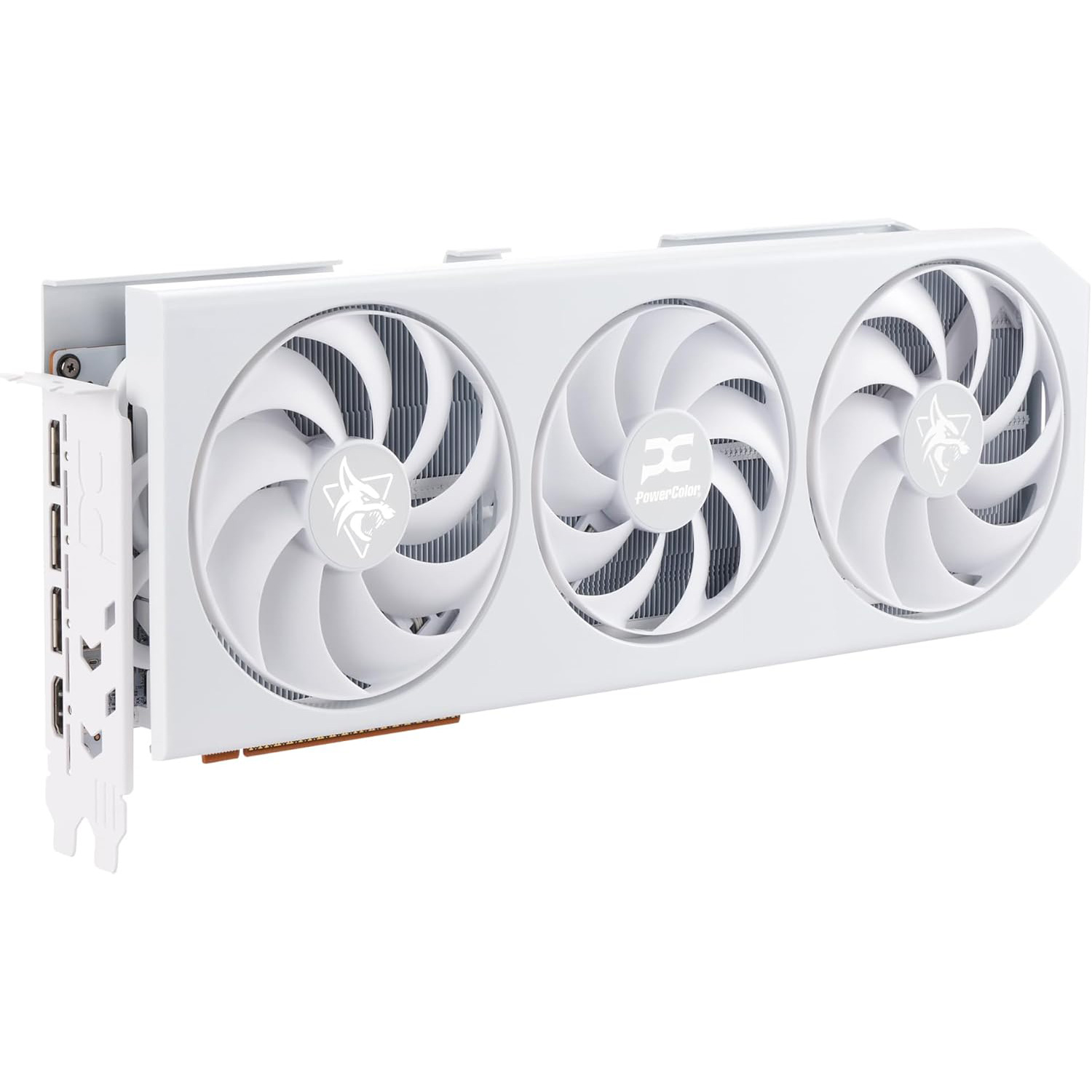 Відеокарта POWERCOLOR Hellhound Spectral White Radeon RX 9070 XT 16GB GDDR6 (RX9070XT 16G-L/OC/WHITE)