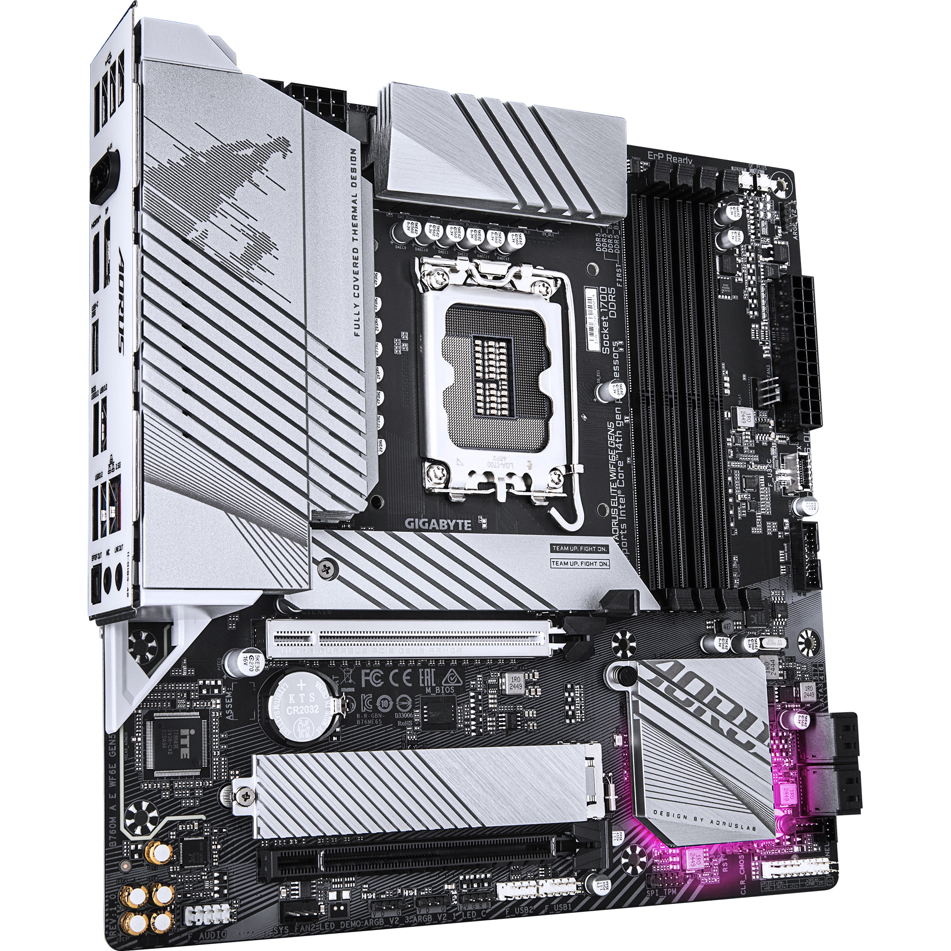 Материнская плата Gigabyte AORUS B760M Elite WiFi6E Gen5
