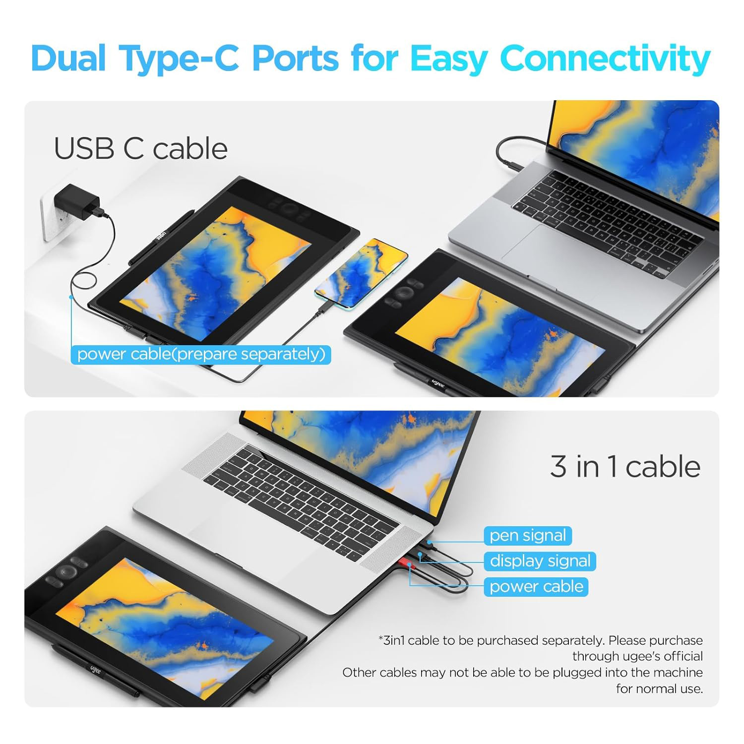 Графічний дисплей UGEE UE12 Plus (UE12PLUS BK-AC97)