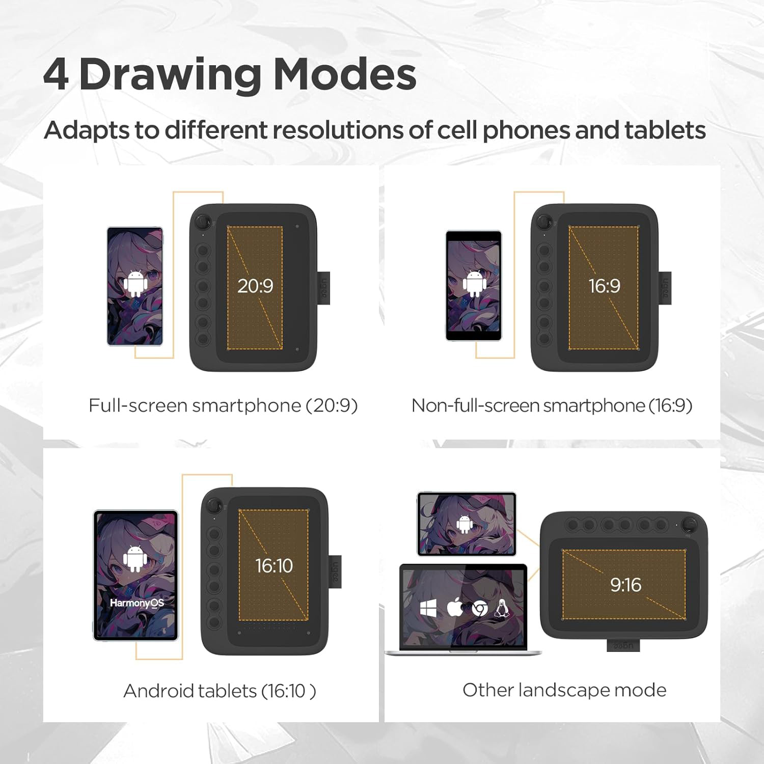 Графический планшет UGEE Q6 (UGQ6BK)