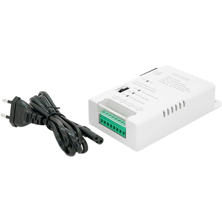Адаптер питания с регулировкой напряжения VOLTRONIC 12V-42A/4CH