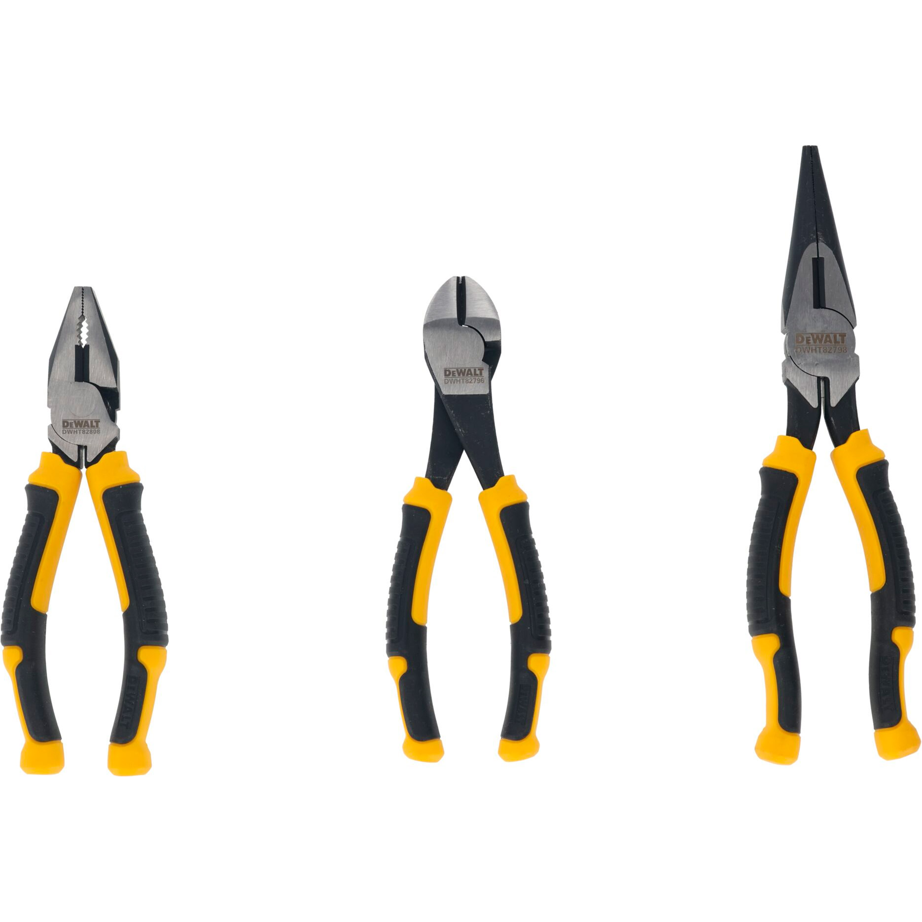 Набор шарнирно-губцевых инструментов DeWALT DWHT82813-0 3пр