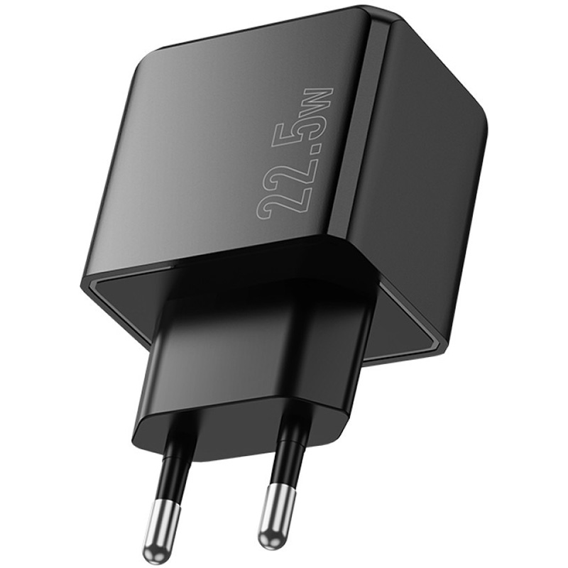Зарядное устройство HOCO CS17A Wish 1xUSB-A, QC3.0 Black (HOCO CS17A/W)