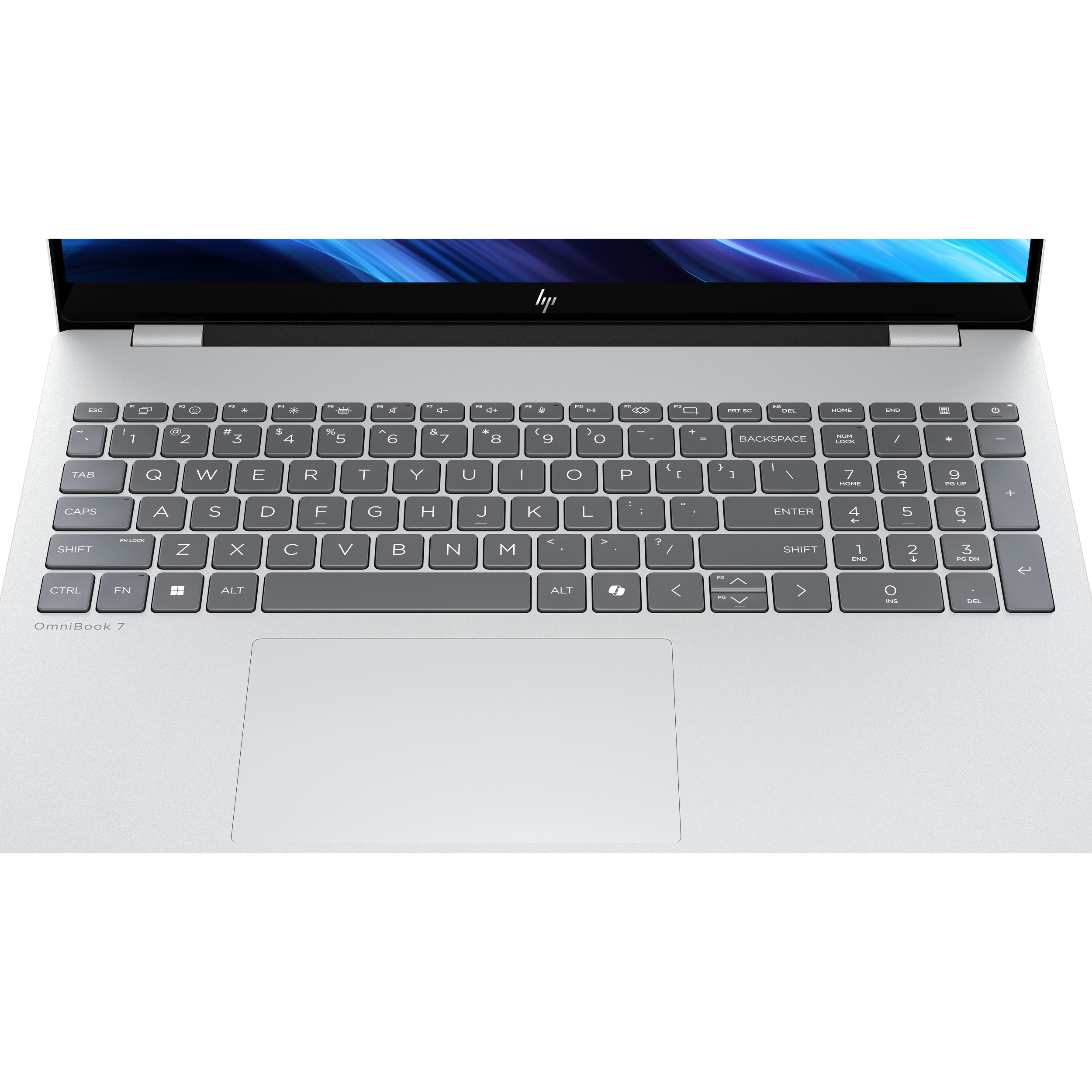 Ноутбук HP OmniBook 7 AI 16-ay0002ua Glacier Silver (BV6B2EA)