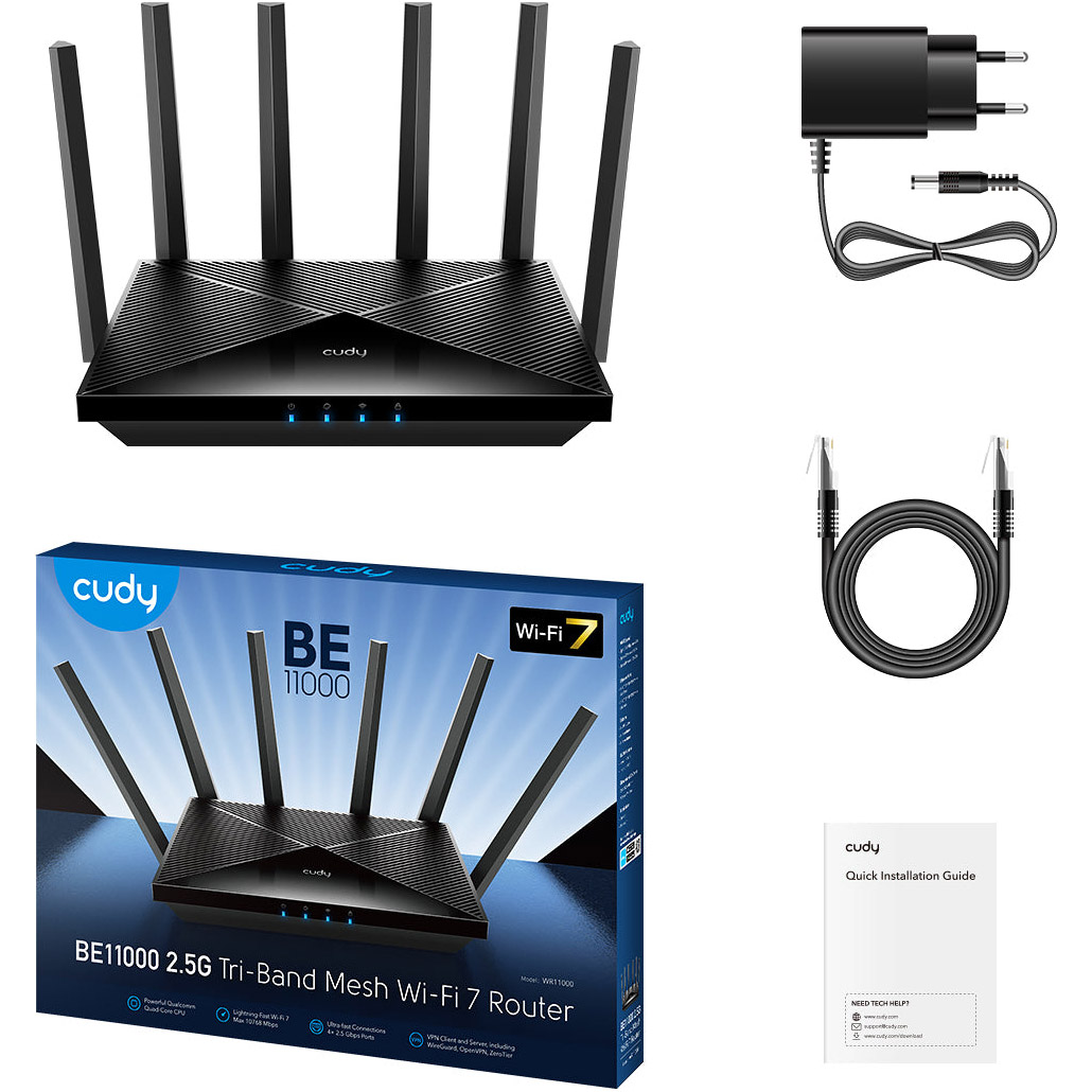 Wi-Fi роутер CUDY WR11000