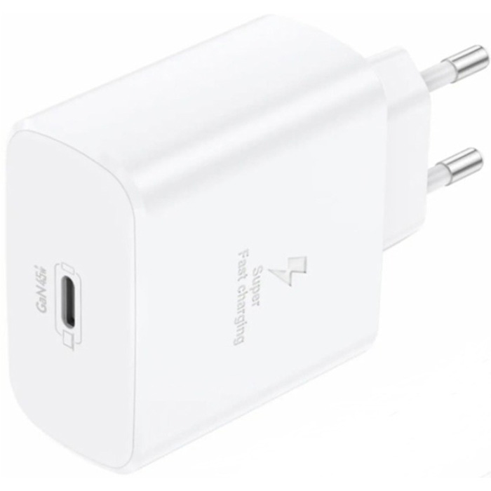 Зарядное устройство FONENG EU62 1xUSB-C 45W GaN Charger White