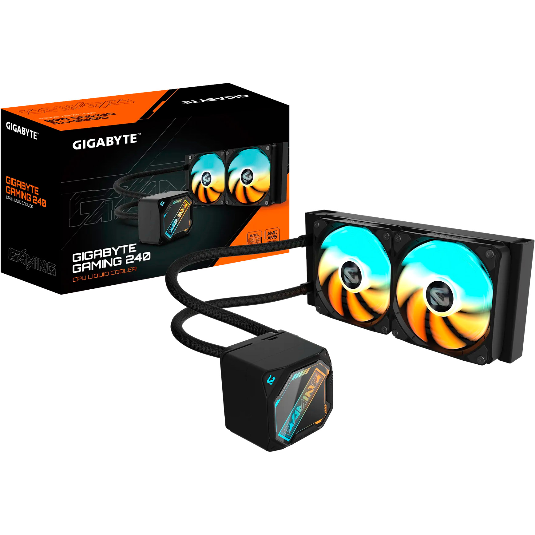 Система водяного охлаждения GIGABYTE Gaming 240 Black