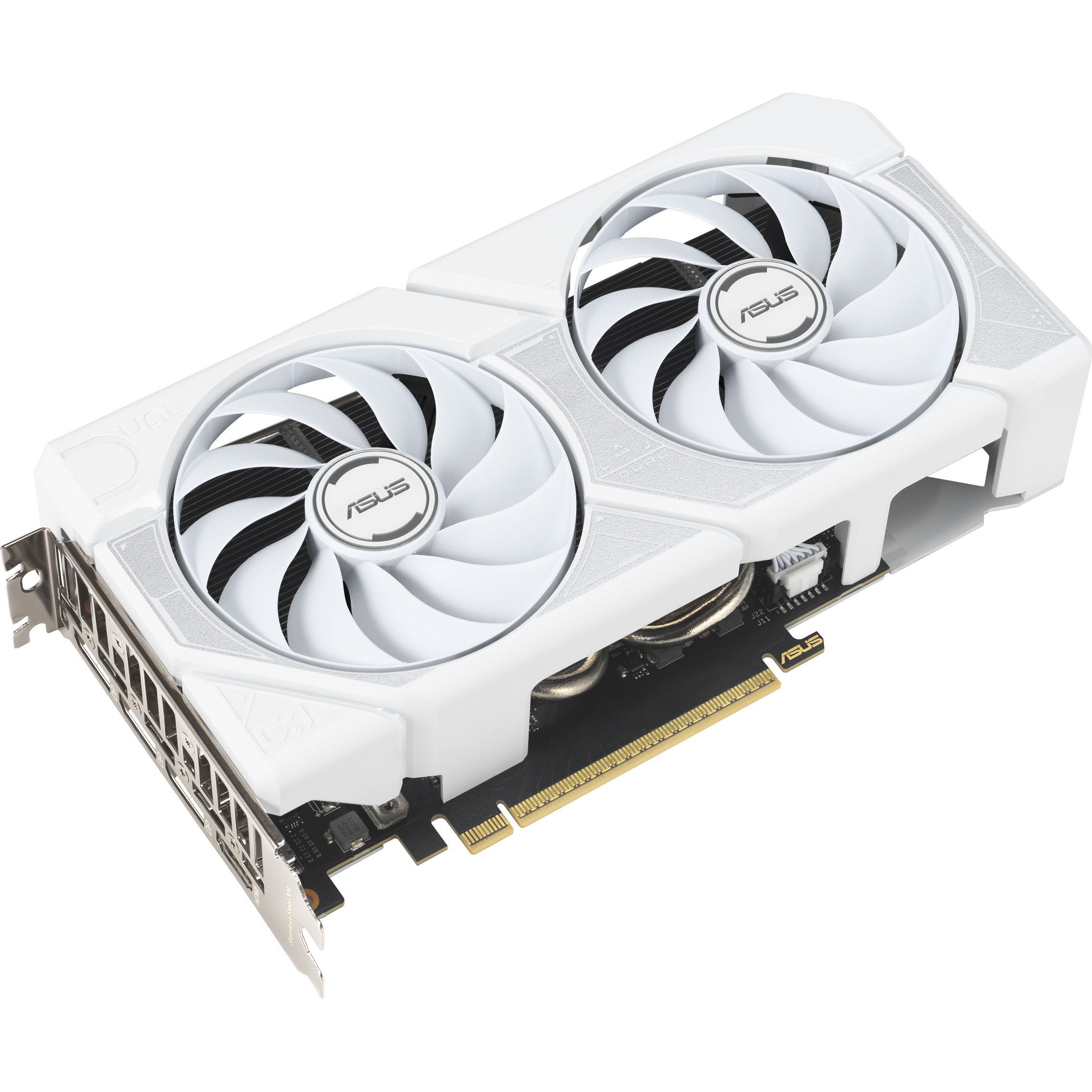 Відеокарта ASUS Dual GeForce RTX 5060 Ti 16GB GDDR7 White OC Edition (DUAL-RTX5060TI-O16G-WHITE)