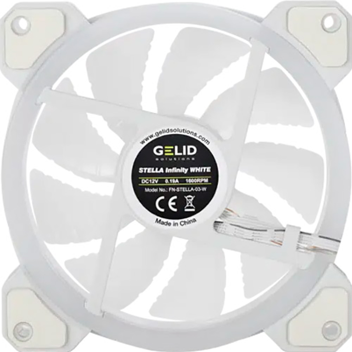 Вентилятор GELID SOLUTIONS Stella Infinity White (FN-STELLA-03-W)