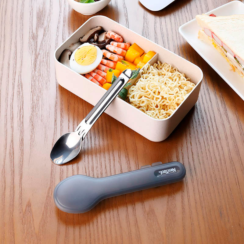 Набір дорожніх столових приладів NEXTOOL Portable Stainless Steel Tableware (NE20133)