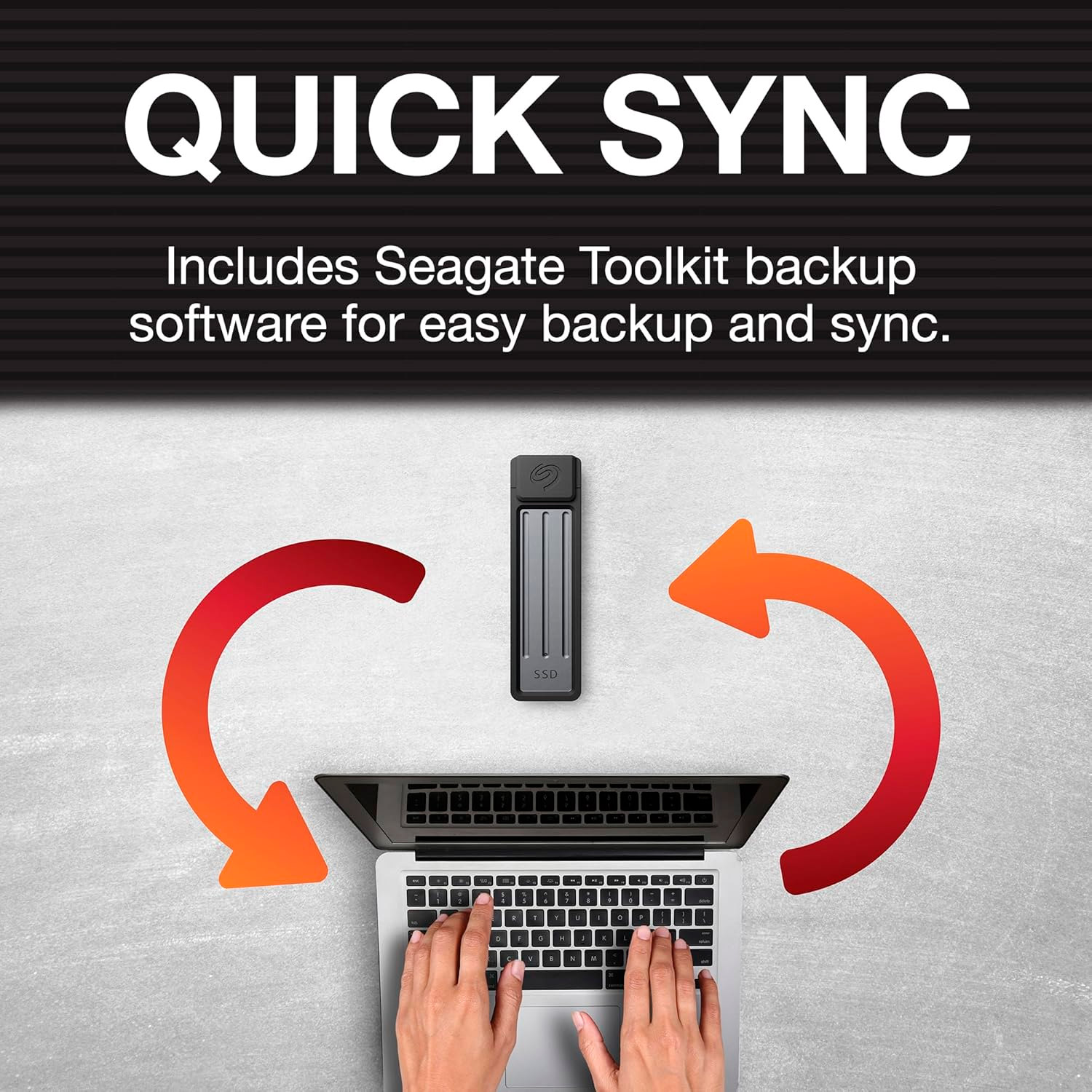Портативний SSD диск SEAGATE Ultra Compact 2TB USB3.2 Gen2 Dark Gray (STMX2000400)