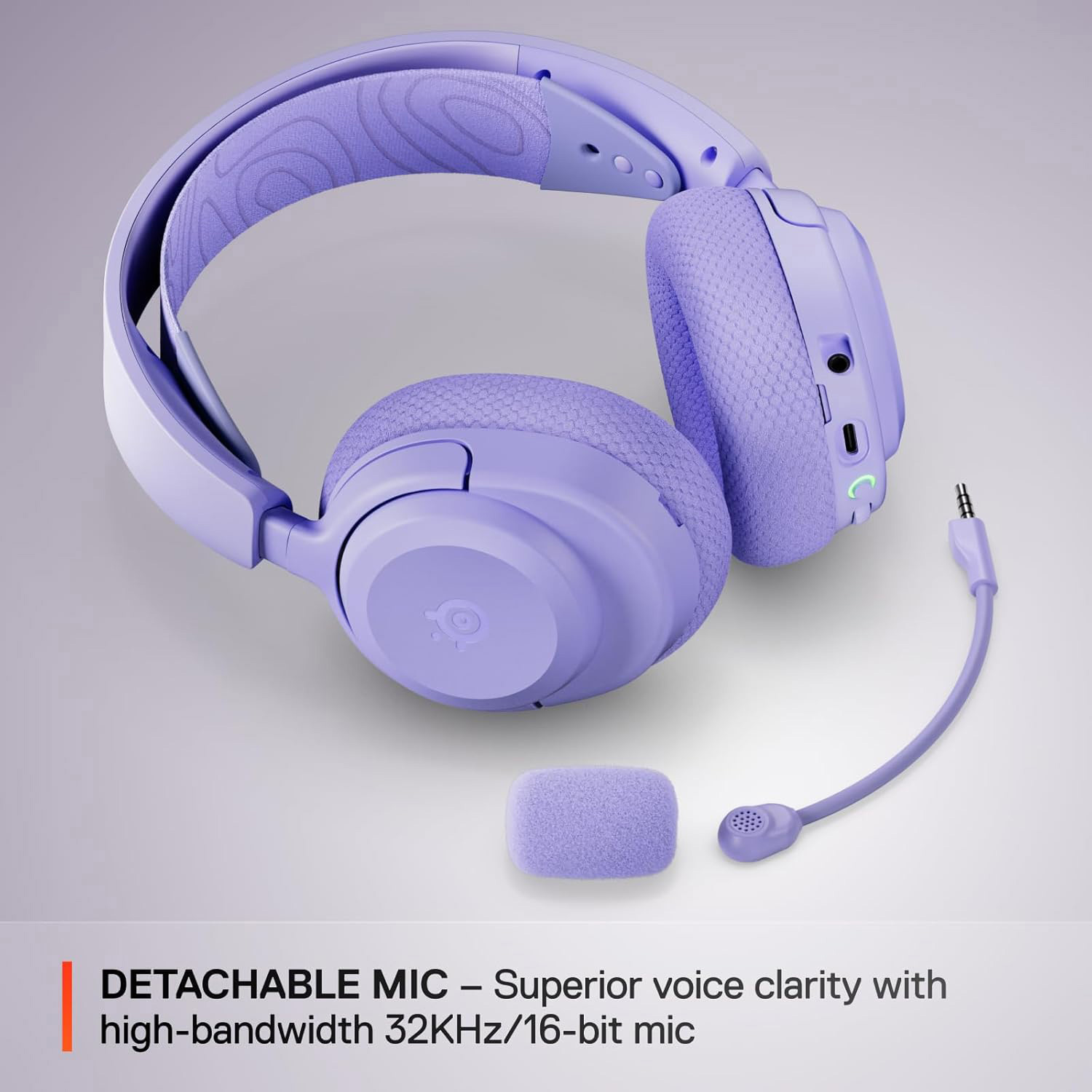 Наушники геймерские STEELSERIES Arctis Nova 3P Wireless Lavender (61692)