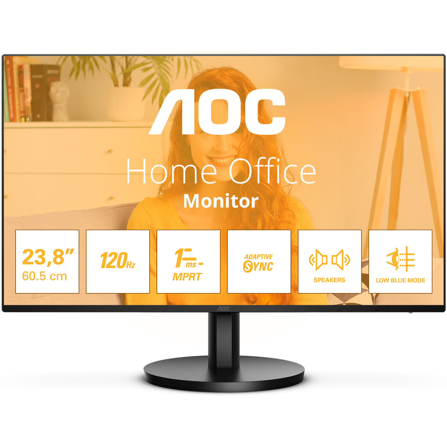 Монітор 23.8" AOC 24B3QA2