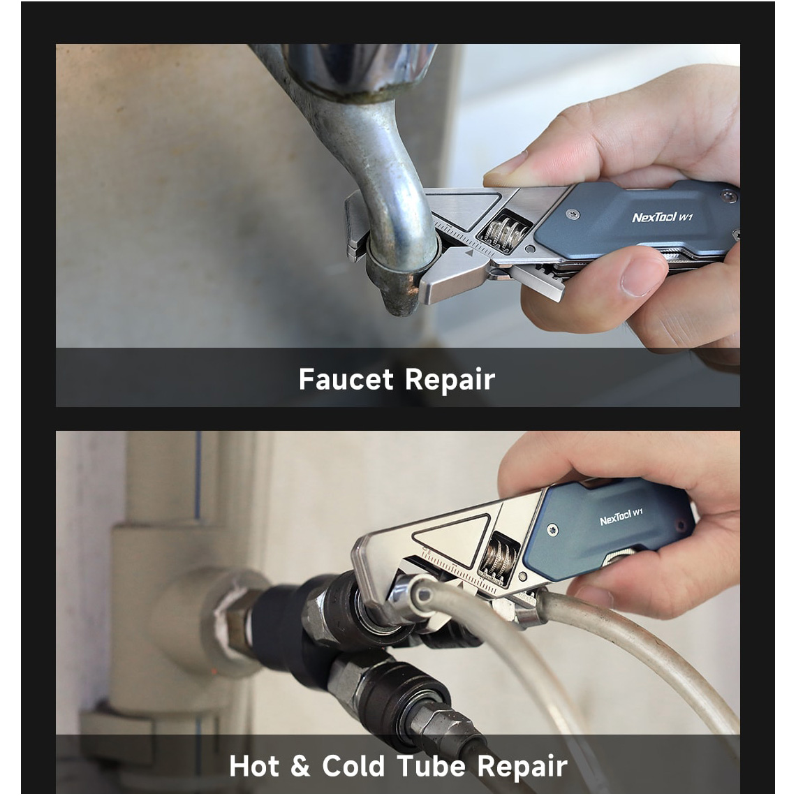 Мультитул NEXTOOL Light Wrench W1 (NE20270)