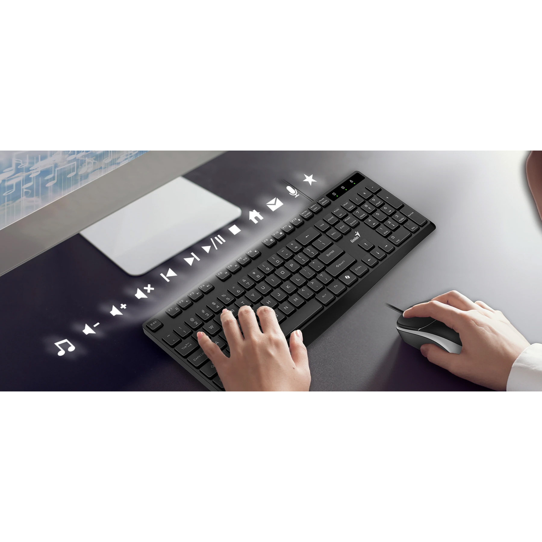 Клавіатура GENIUS KB-117S Black (31300017409)