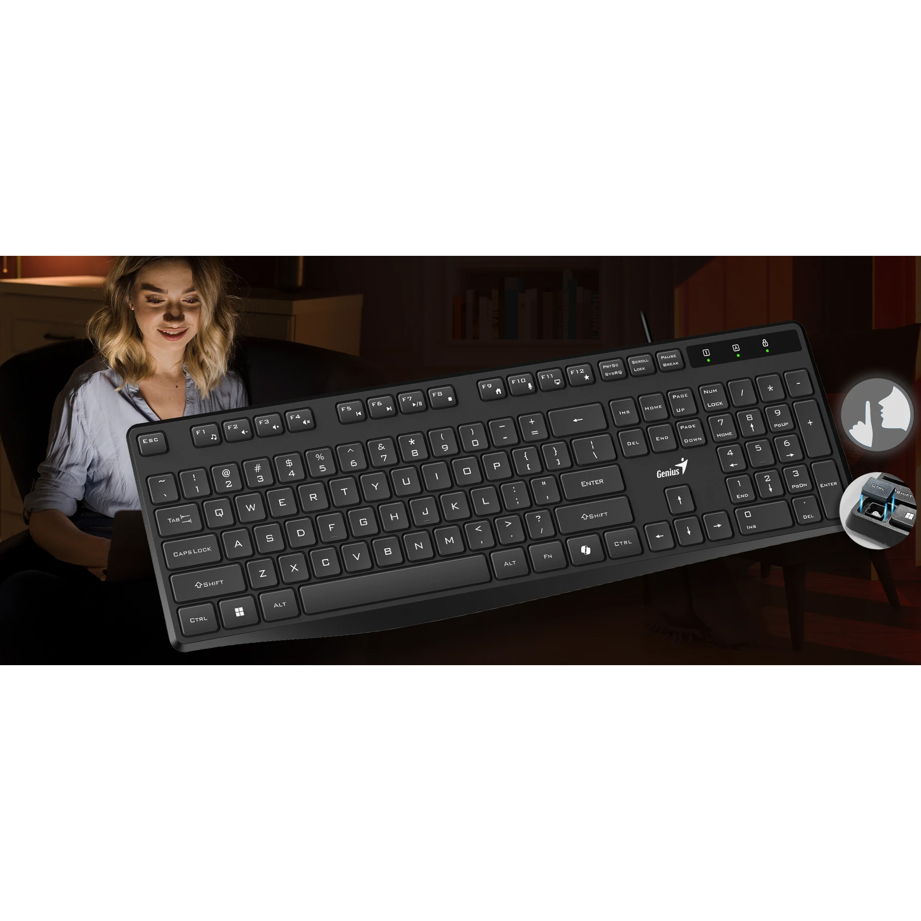 Клавіатура GENIUS KB-117S Black (31300017409)