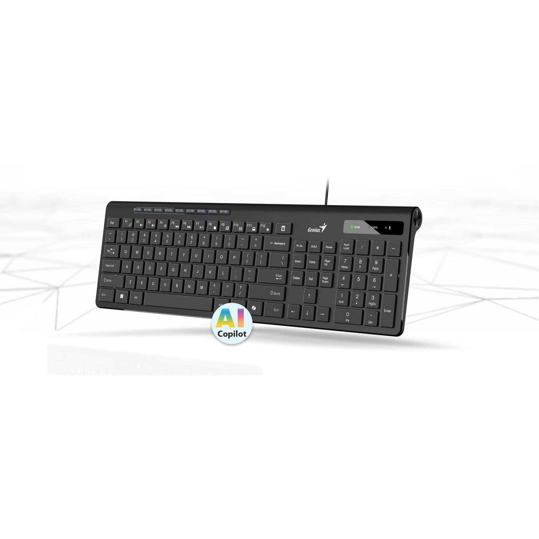 Клавіатура GENIUS SlimStar 230II Black (31310048406)