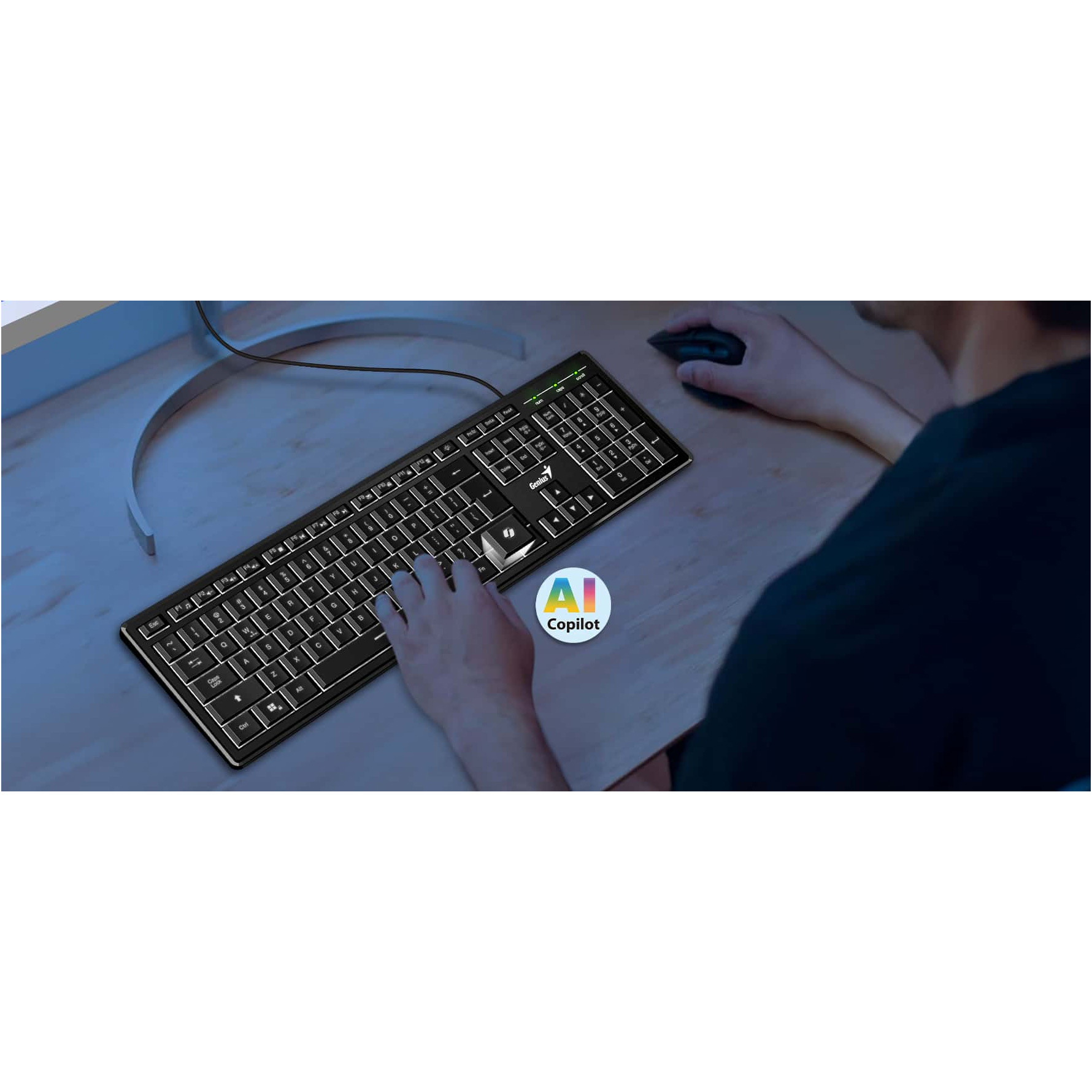 Клавіатура GENIUS SlimStar 820 Black (31310055410)