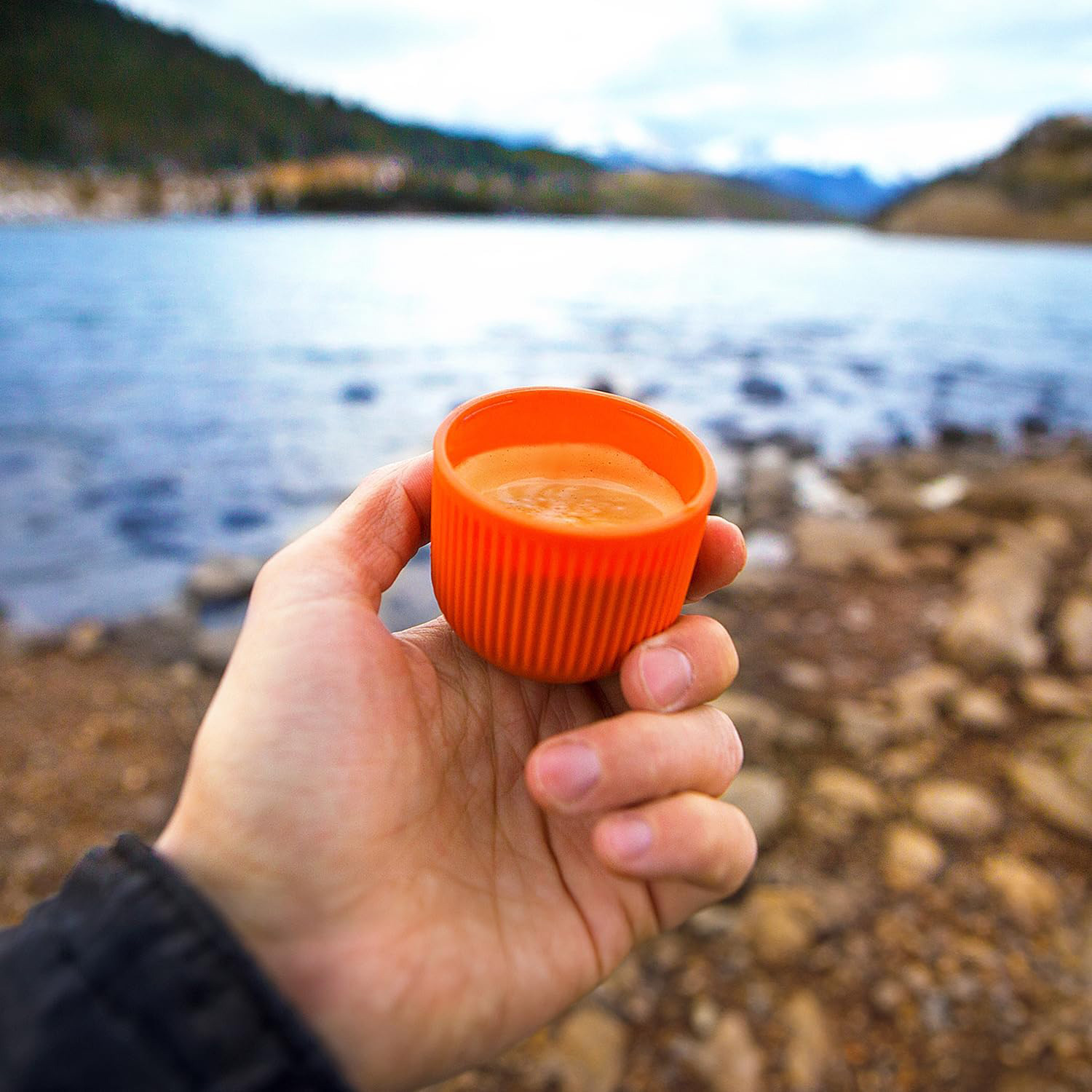 Портативна кавоварка WACACO Nanopresso Orange
