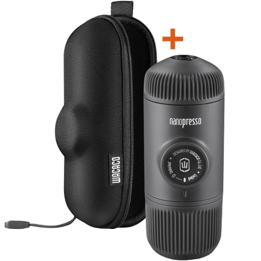 Портативна кавоварка WACACO Nanopresso w/case Gray