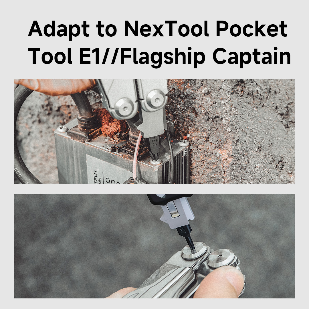 Набор бит для мультитула NEXTOOL Bit Kit AS1 для Flagship Captain и Pocket Tool E1 (NE20296)