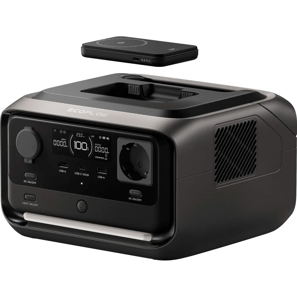 Зарядная станция ECOFLOW River 3 Plus Wireless