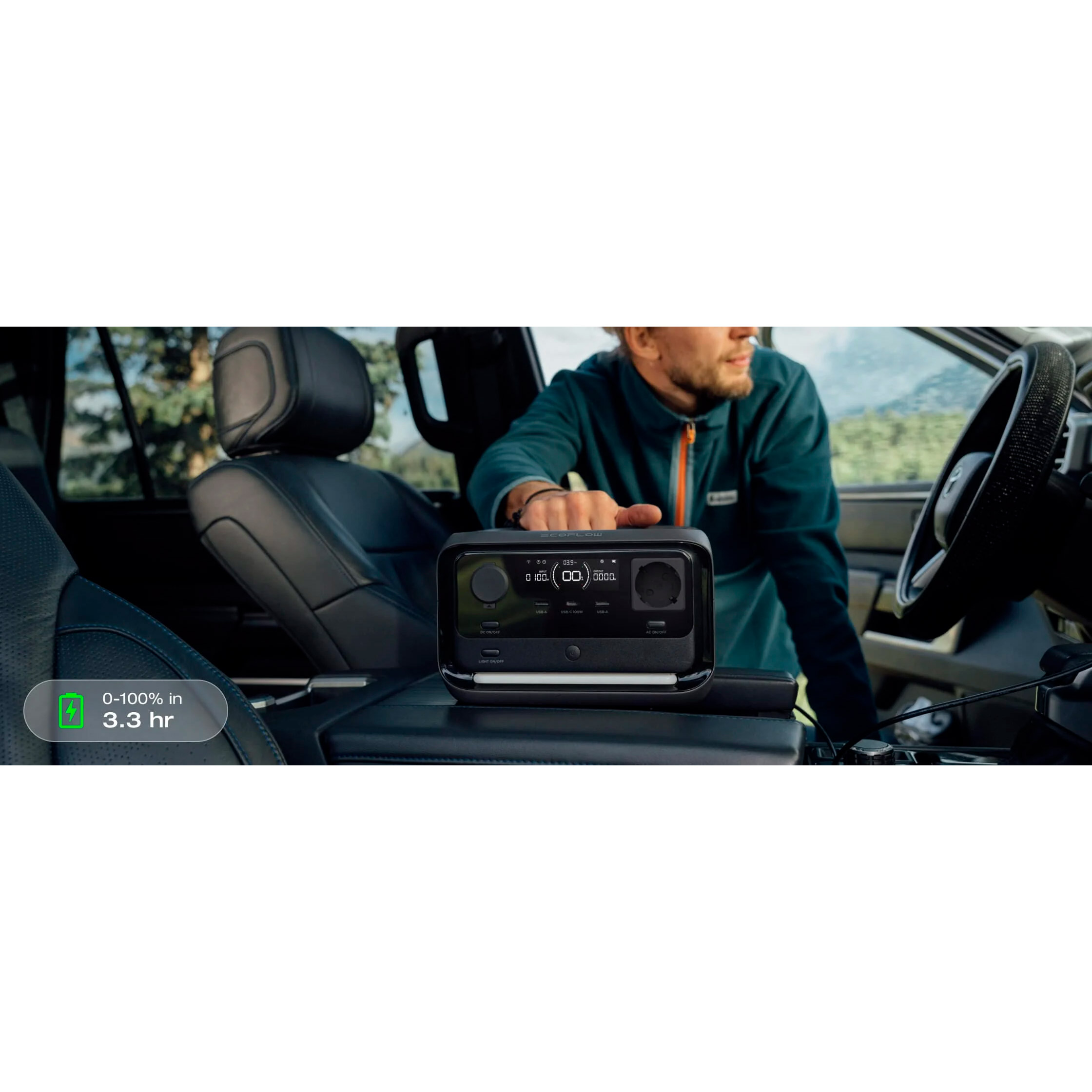 Зарядная станция ECOFLOW River 3 Plus Wireless