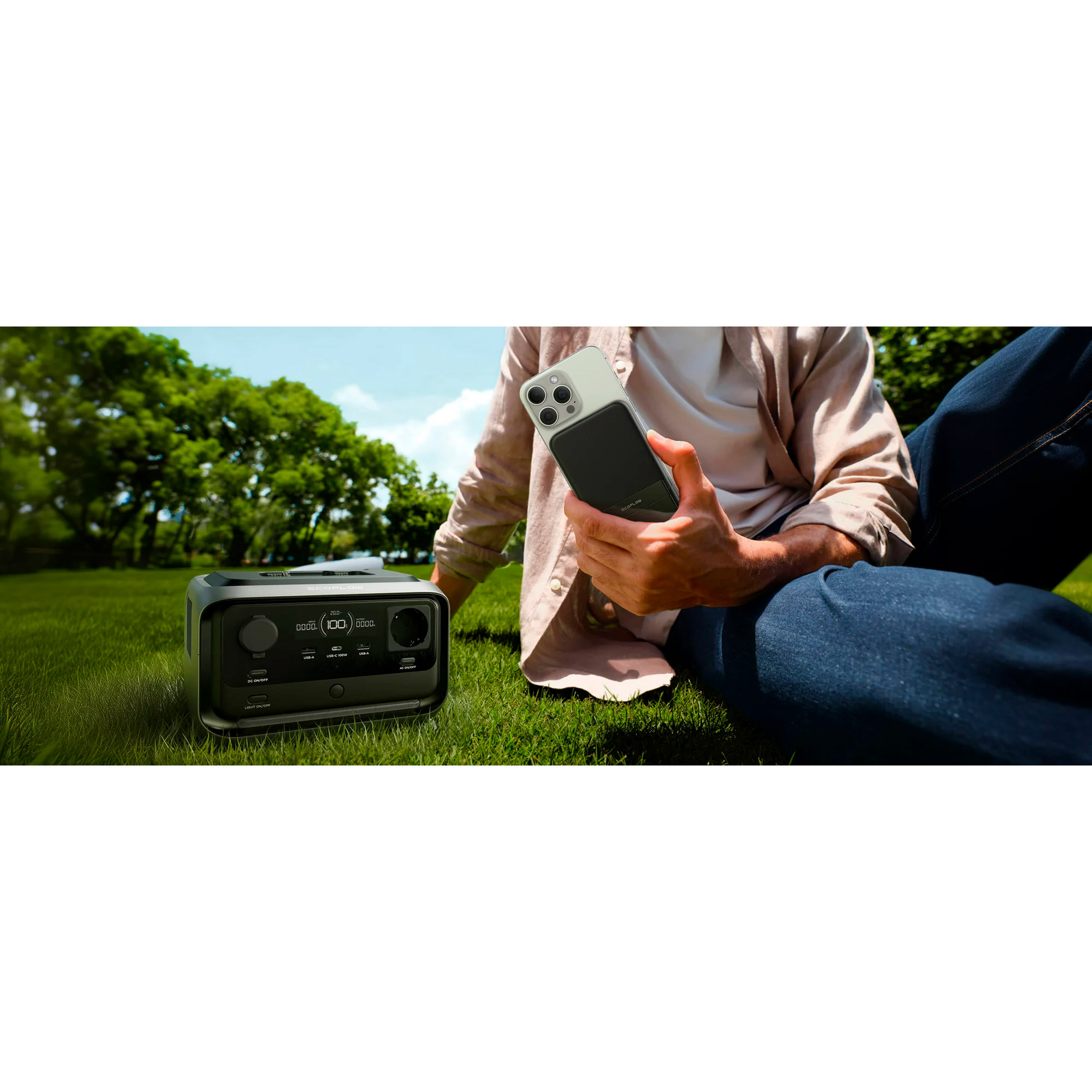 Зарядная станция ECOFLOW River 3 Plus Wireless