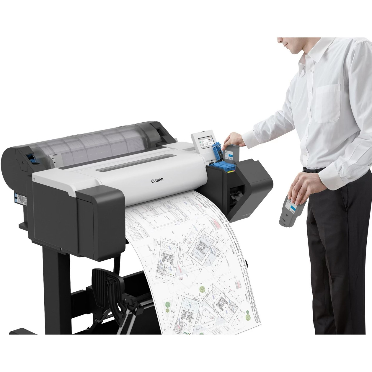 Широкоформатний принтер 24" CANON imagePROGRAF TM-255 (6238C003AC)