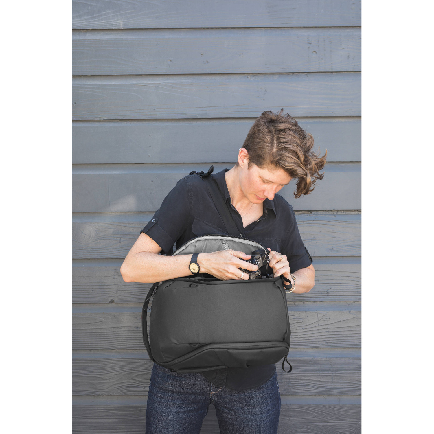 Рюкзак PEAK DESIGN Everyday Backpack Zip 15L Black (BEDBZ-15-BK-3)