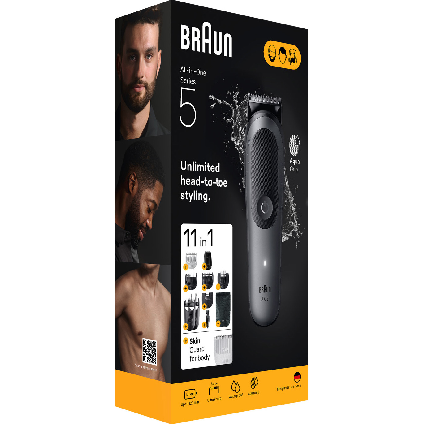 Тример універсальний BRAUN All-in-One Series 5 AIO5560 11-in-1 (80789913)