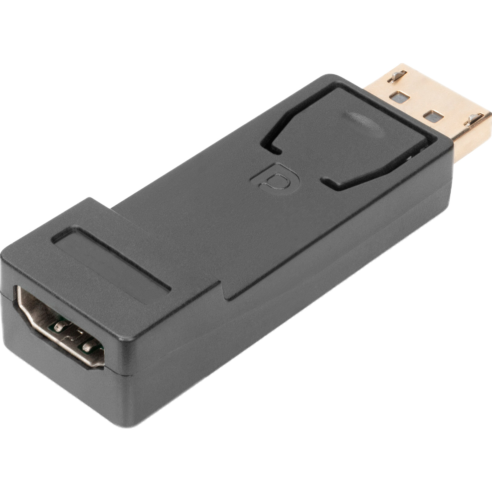 Адаптер DIGITUS 1080p 60Hz DisplayPort - HDMI Black (AK-340602-000-S)