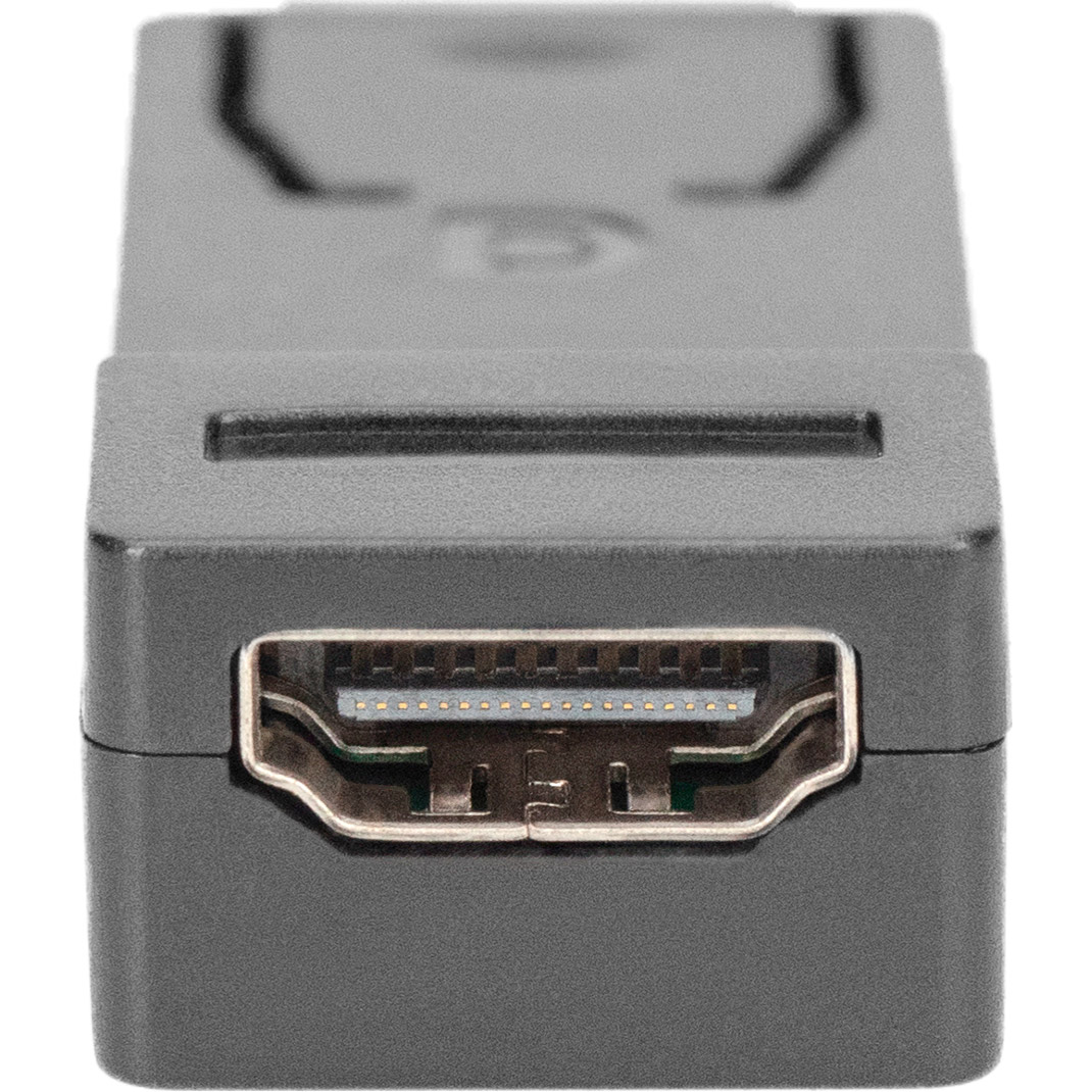 Адаптер DIGITUS 1080p 60Hz DisplayPort - HDMI Black (AK-340602-000-S)
