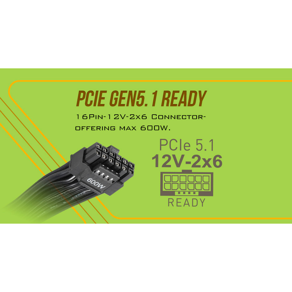 Блок живлення 850W HIGHPOWER Element BR-Revo (HP1-N2850BR-H12S)