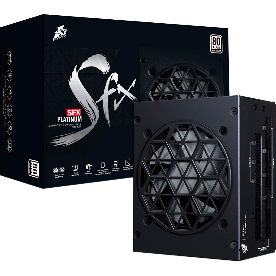 Блок питания SFX 750W 1STPLAYER PS-750SFX Black