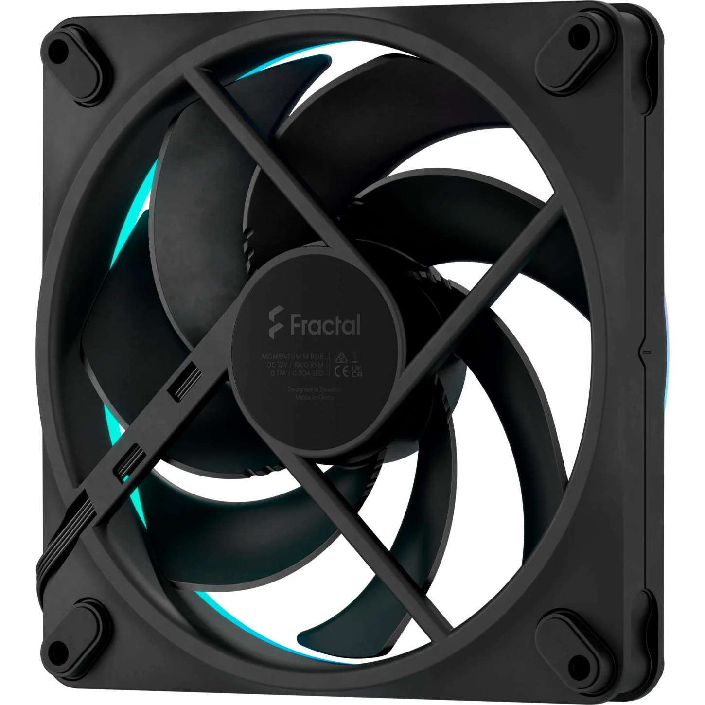 Вентилятор FRACTAL DESIGN Momentum 14 RGB Black (FD-F-MR1-1401)