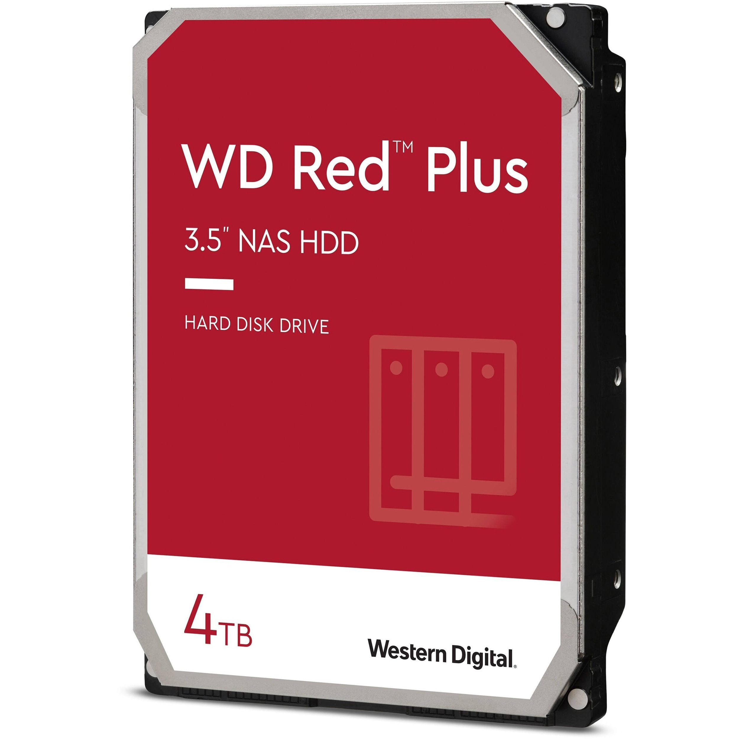 Жорсткий диск 3.5" WD Red Plus 4TB SATA/256MB (WD40EFPX)